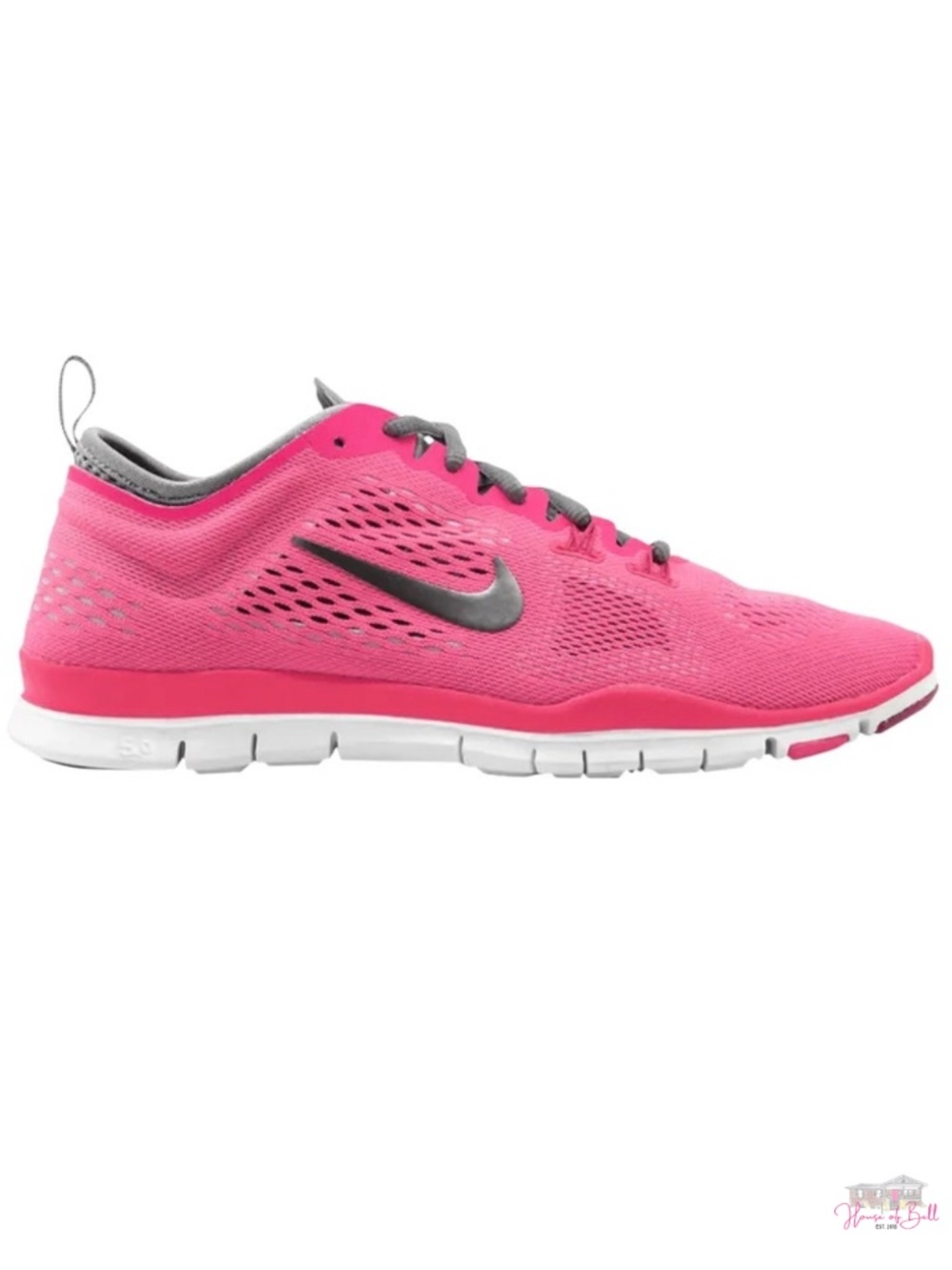 Nike Free 5.0 TR Fit 4 Pink Grey Cross Training Shoes Womens Size 10.5